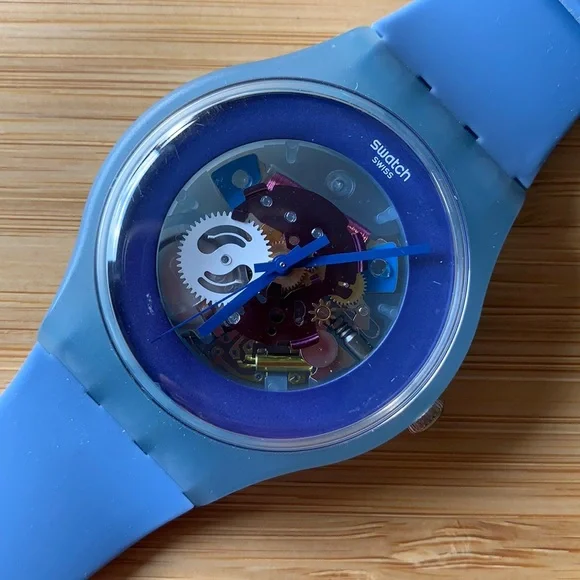 Swatch | Accessories | Swatch Watch Suon2 Blue Grey  display picture 3